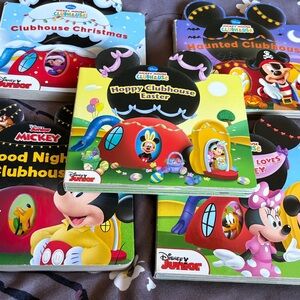 Set of 5 Mickey Mouse Clubhouse books